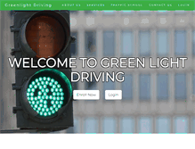 Tablet Screenshot of greenlightdriversed.com